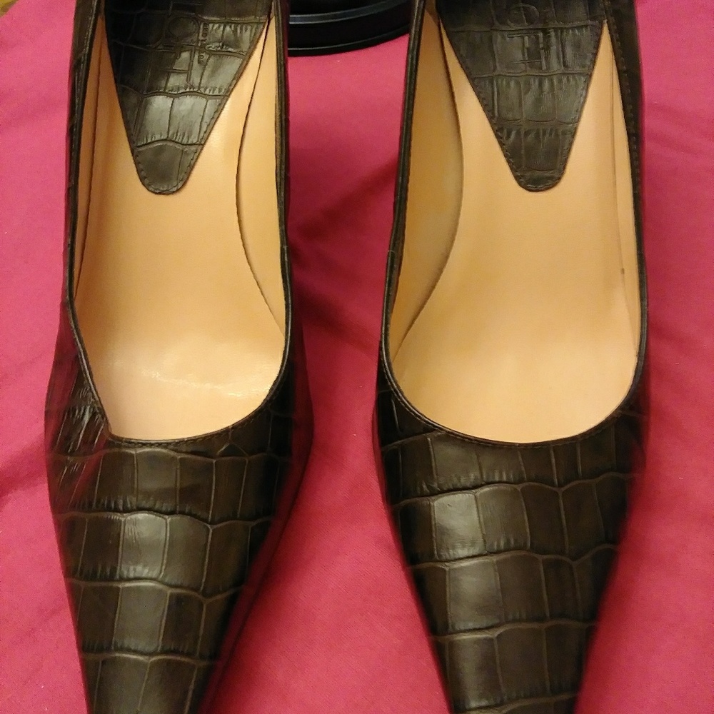 Loft brown leather shoes